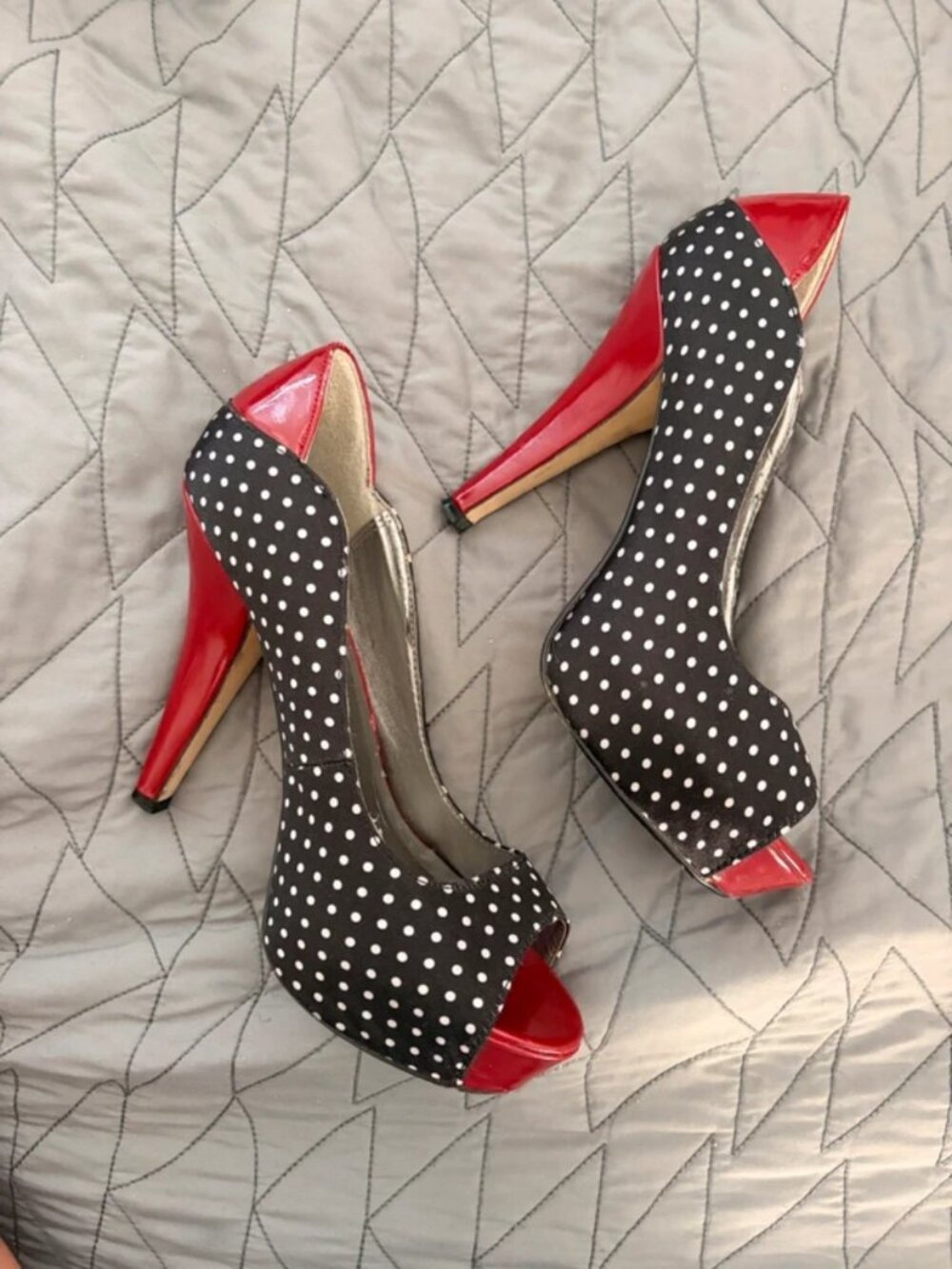 Polka Dot Heels